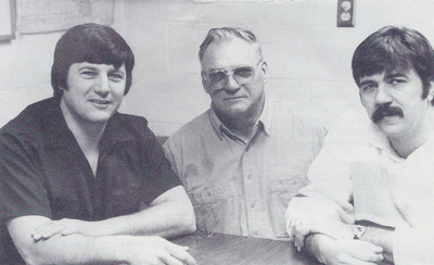 Photo of Joe, Lucien and Jeff Vlaminck